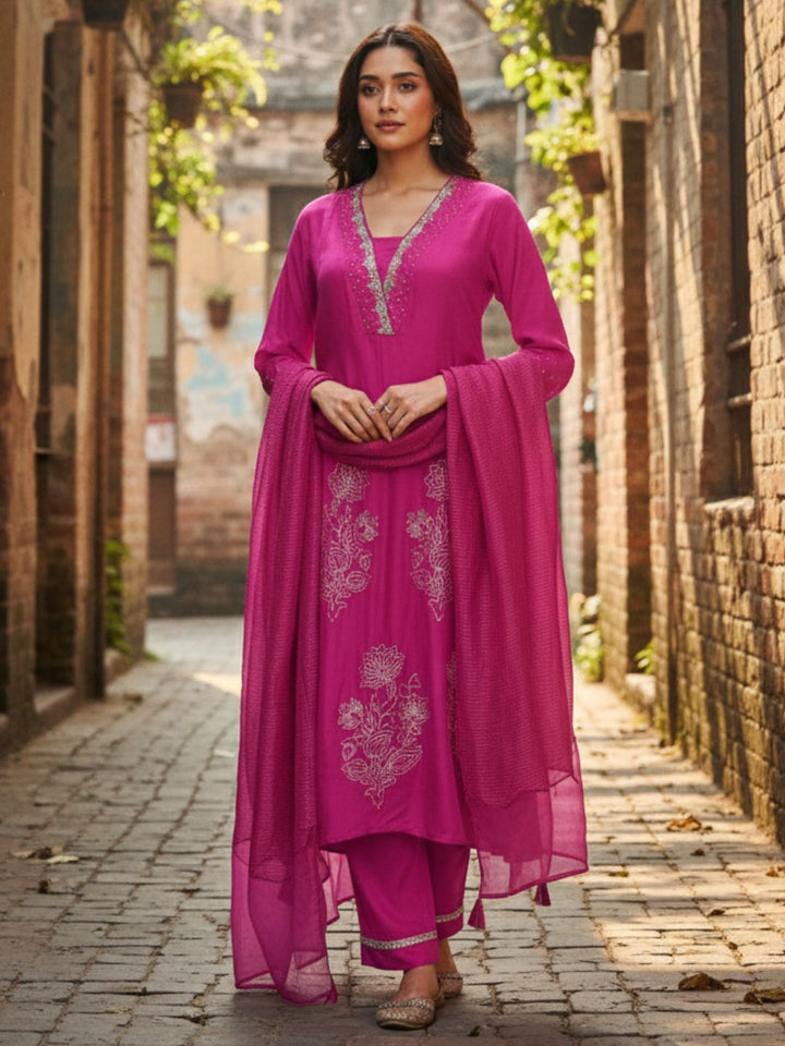 Albeli Rose Premium Work Suit Set