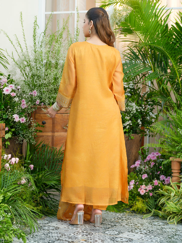 Palash sunshine full work suit set