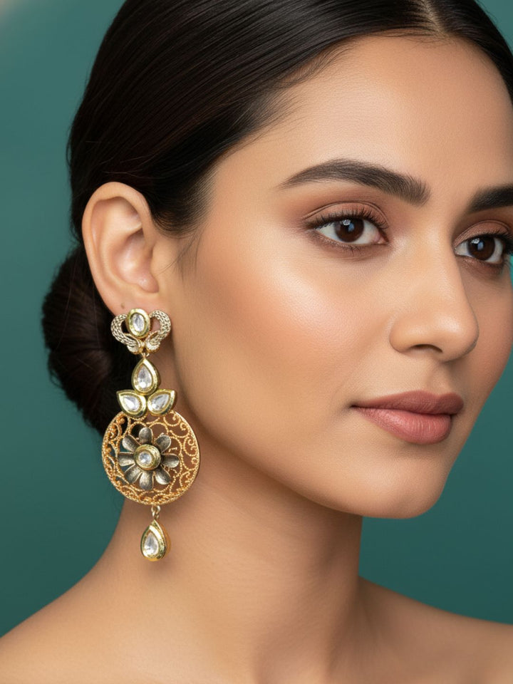 Antara Oxidised Earrings