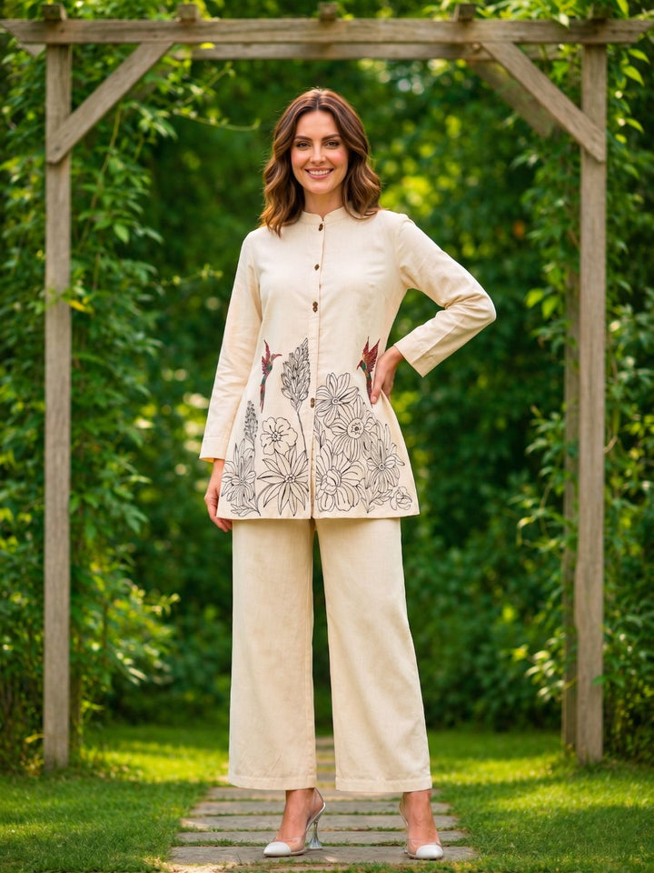Sabhya Misri Embroidered  Co-ord Set
