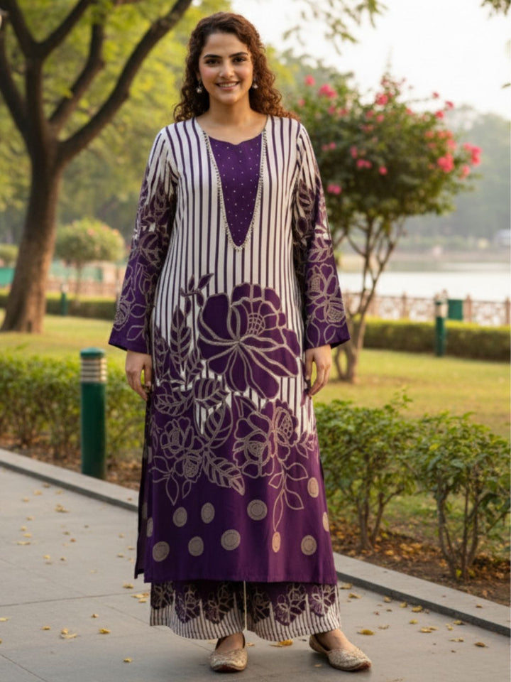 Bakul Cosmos Printed Kurta Pant Set