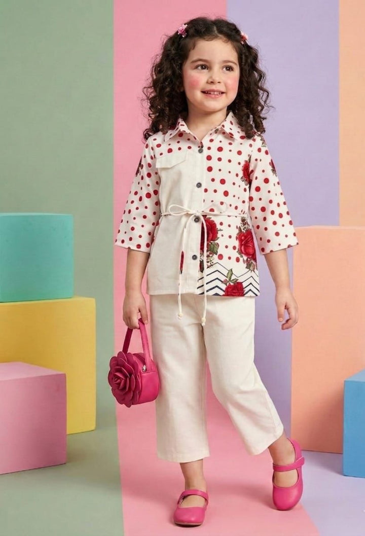 Joy lily cotton co-ord set