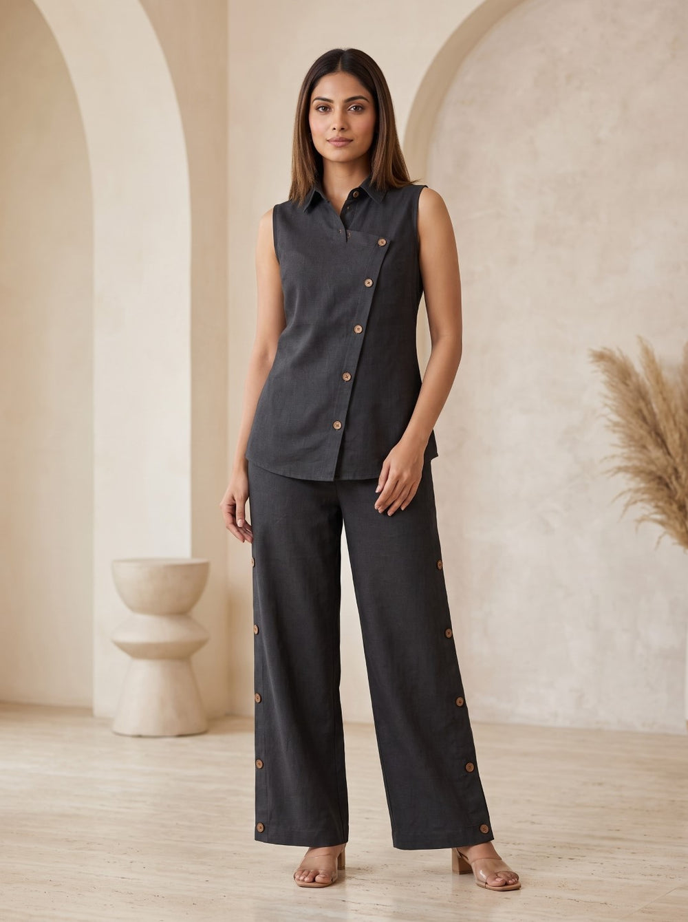 Prisha asalt cotton co-ord set