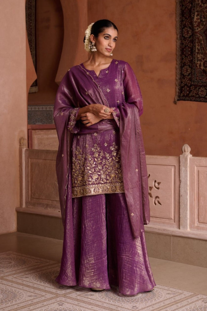 Sangini Helio Full Work Gharara Set