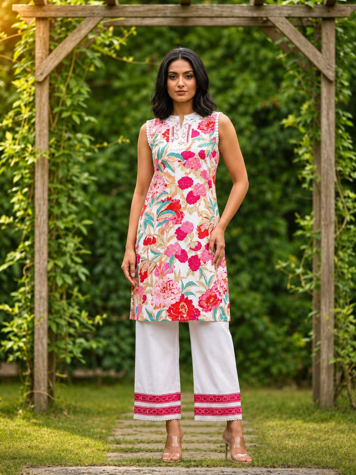 Tashvika Vibrant Cotton Co-ord Set