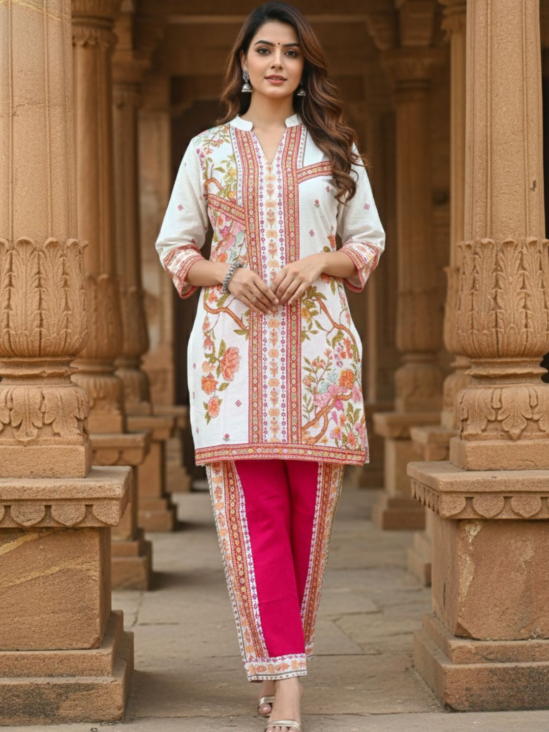 Reet Barbie Printed Co-ord Set