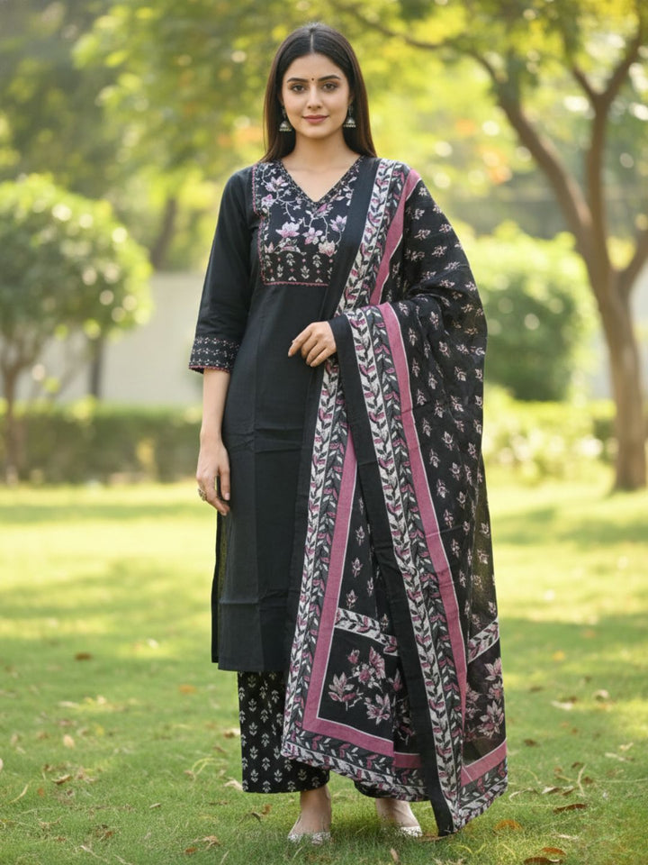 Hiya Carbon Cotton Suit Set