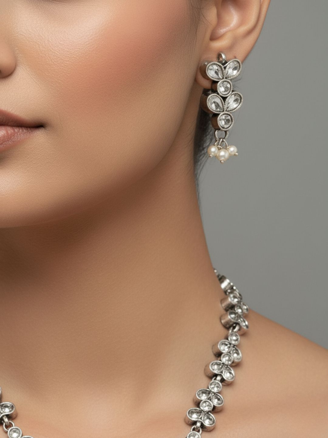 Antaara Oxidised necklace set