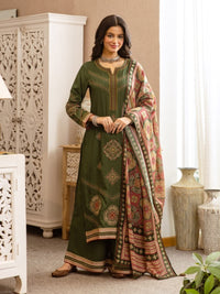 Karen sage embroidery cotton suit set