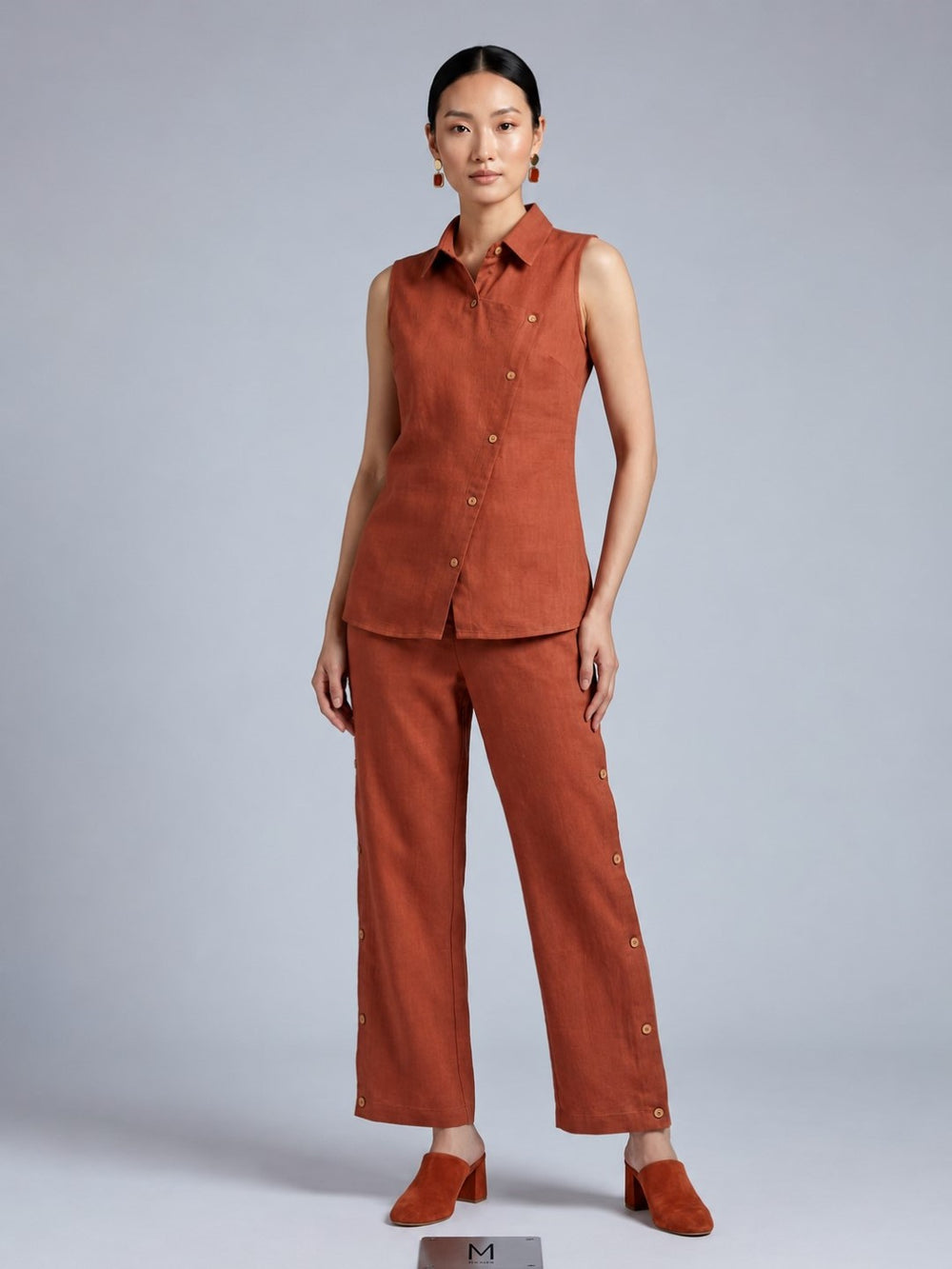 Prisha orioles cotton co-ord set