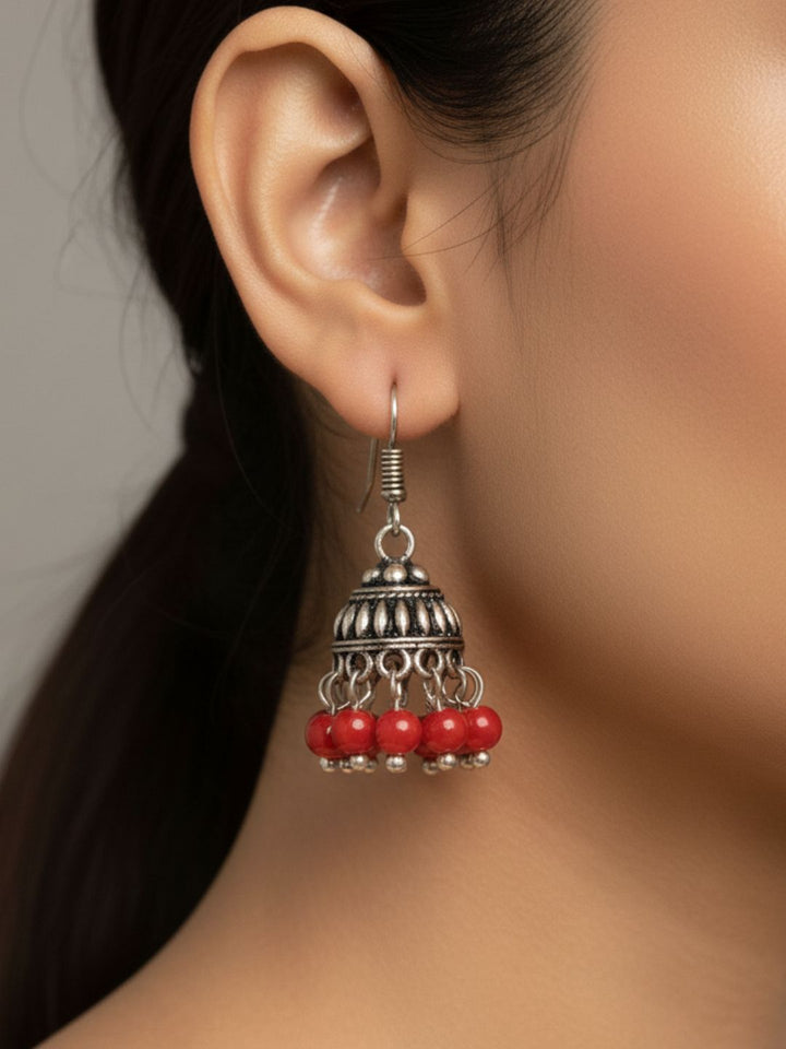 Antara Oxidised Earrings