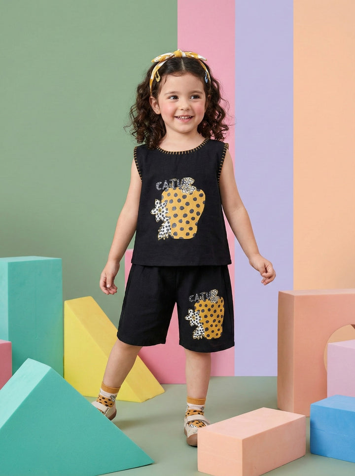 Joy jade kids cotton co-ord set