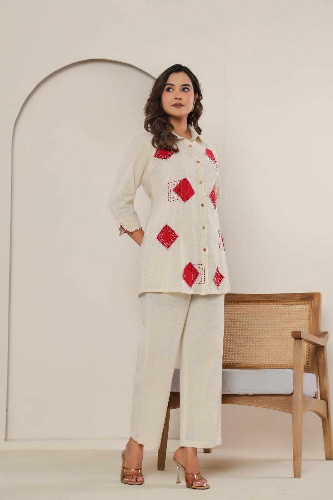 Puran barn cotton co-ord set