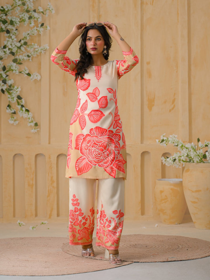 Ambu jasper printed co-ord set