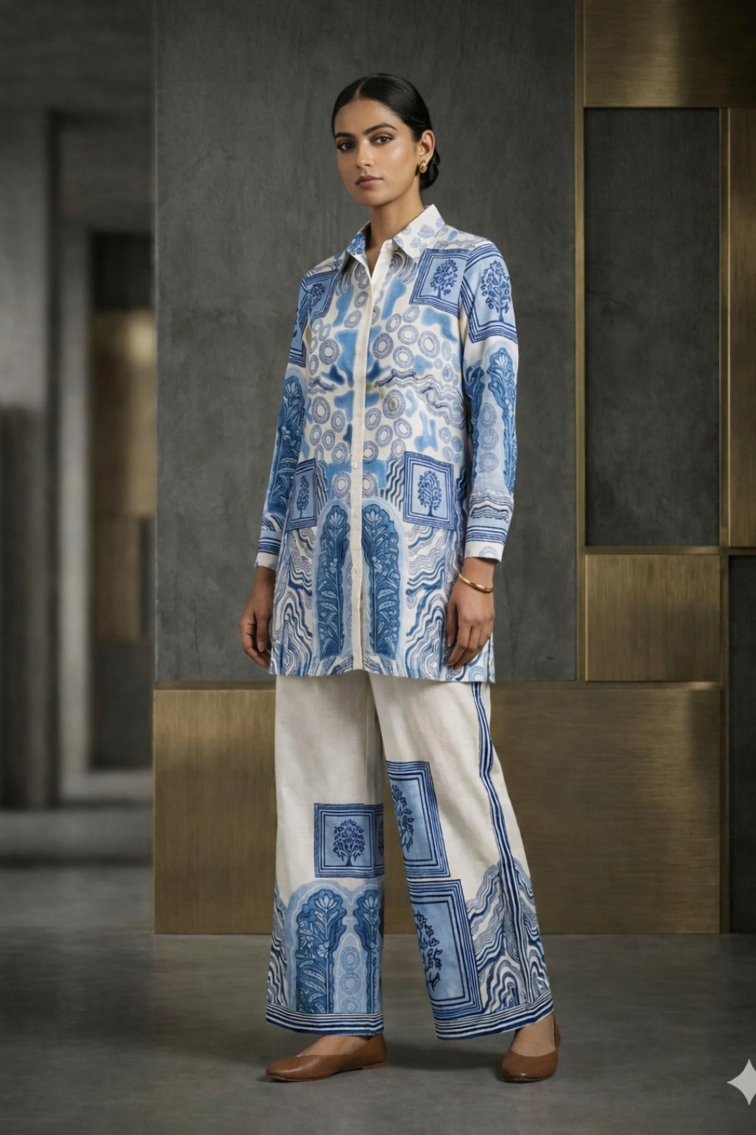 Akshara aries printed co-ord set