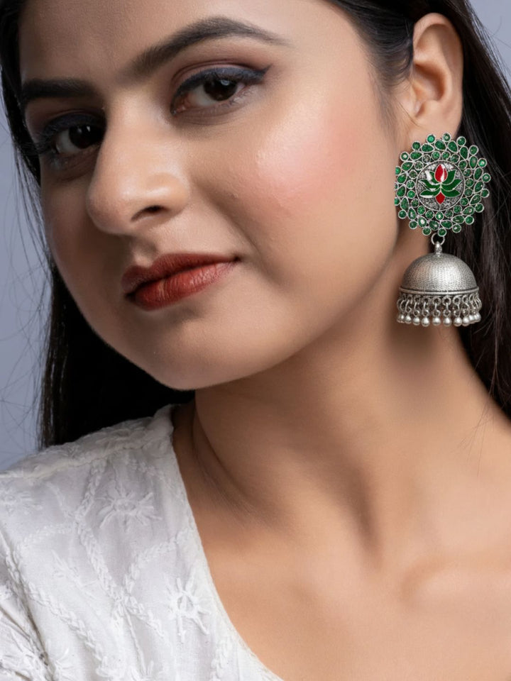 Antara Oxidised Earrings