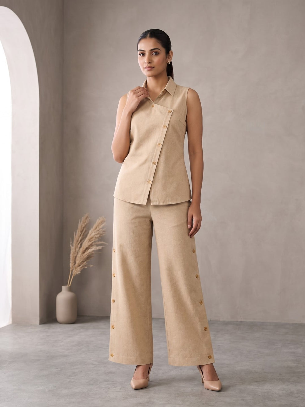 Prisha cedar cotton co-ord set