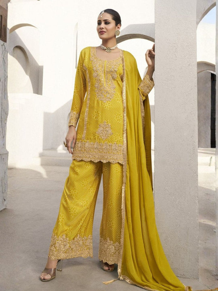 Zarkash Amber Full Work Suit Set
