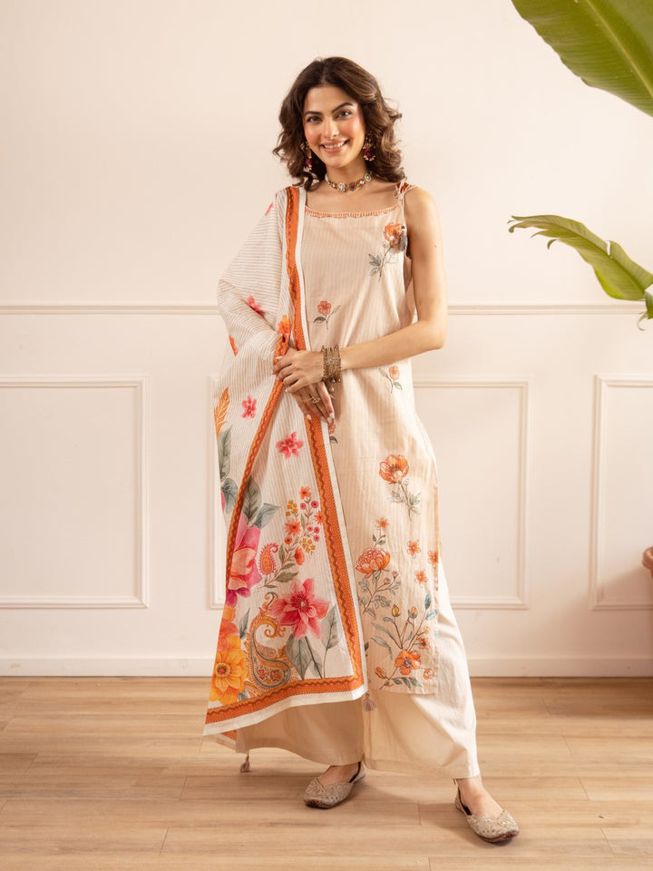 Karen alice cotton suit set