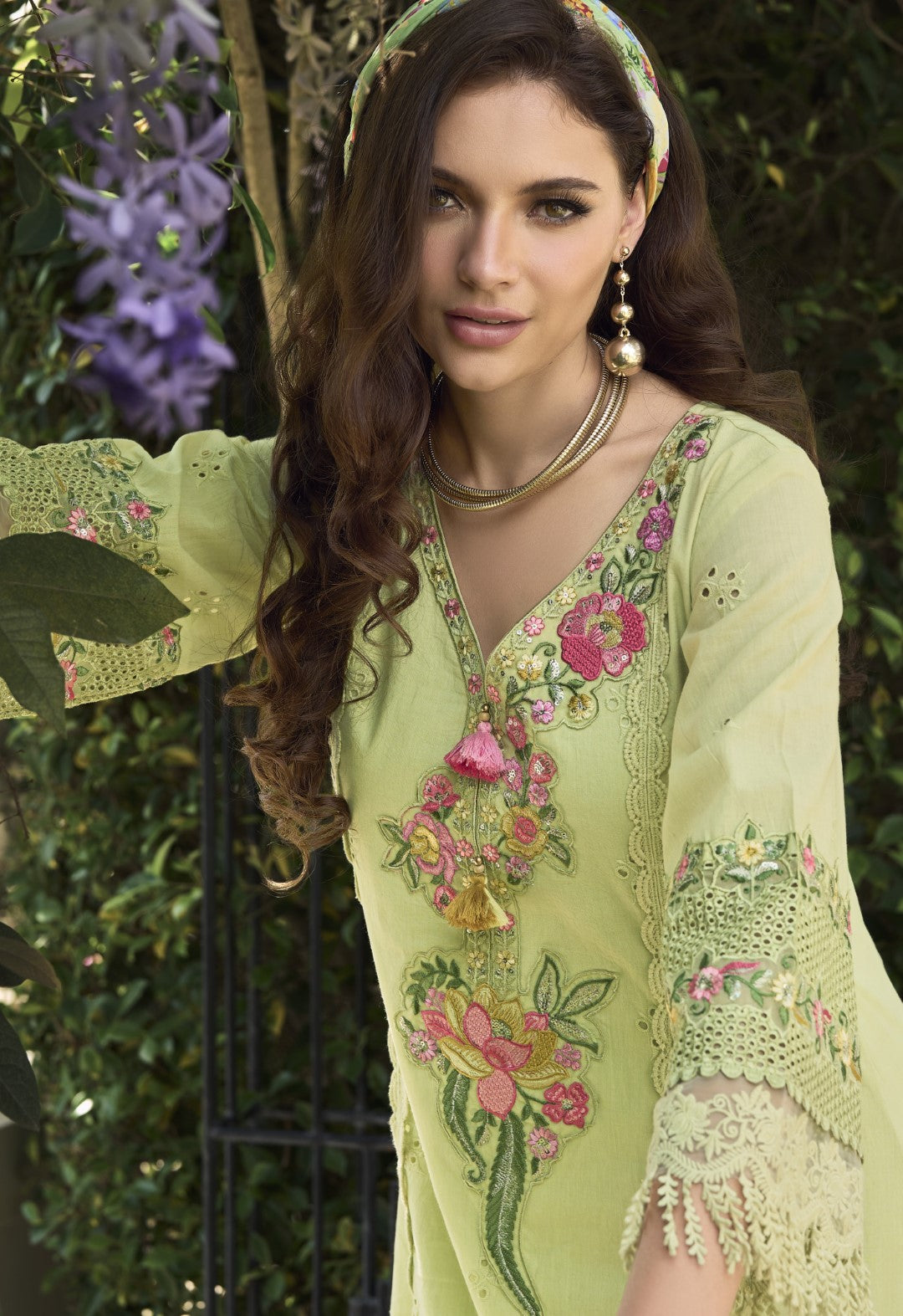 Nayla Pine Embroidery Premium Lawn Suit Set