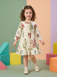 Joy flora cotton kids dress
