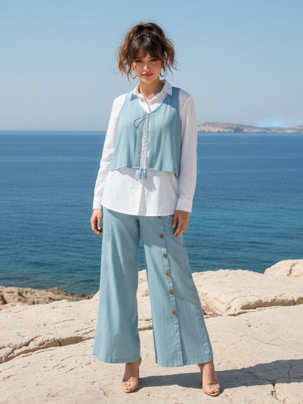 Ivanka trypan cotton co-ord set