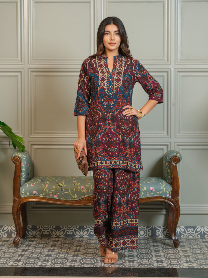 Tashvika Jay printed Co-ord set