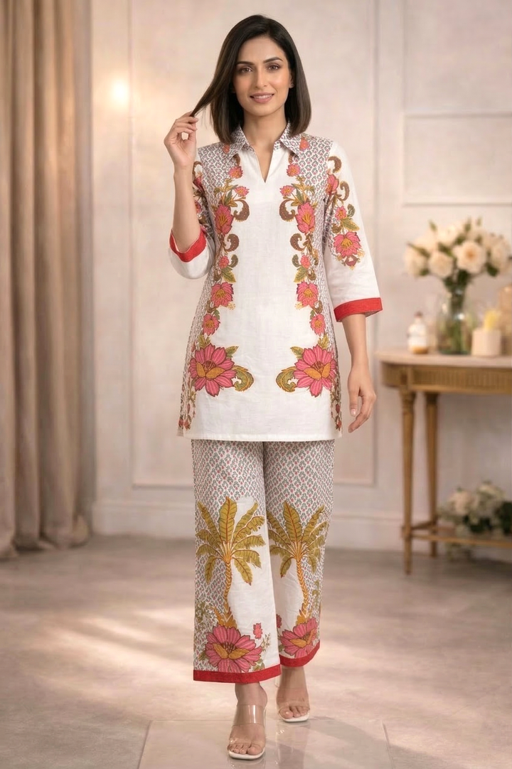 Akshara Pearl printed co-ord set
