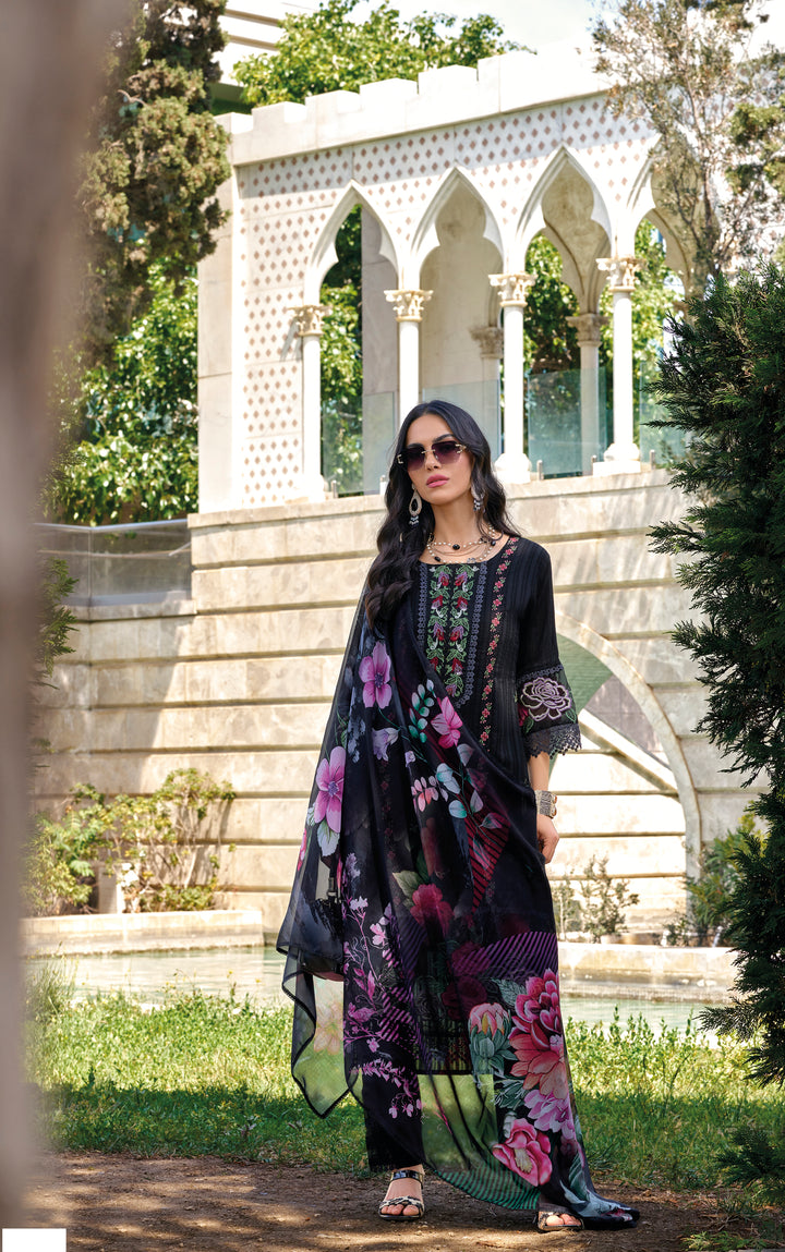 JASHAN ONYX FULL HEAVY EMBROIDERY PAKISTANI SUIT SET