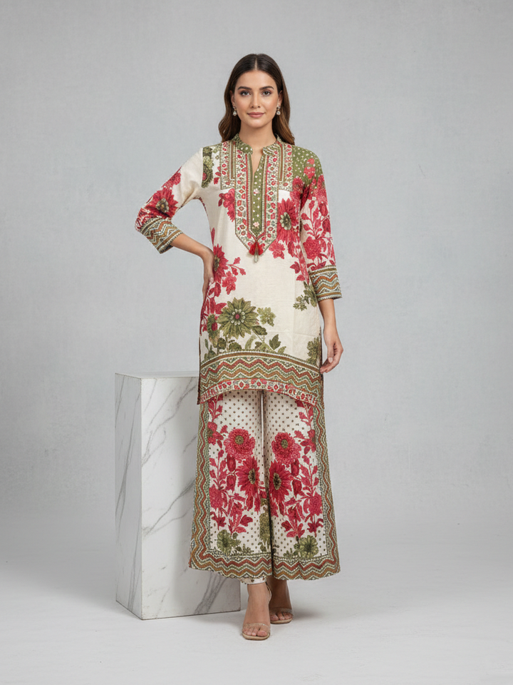 Reet brink printed co-ord set