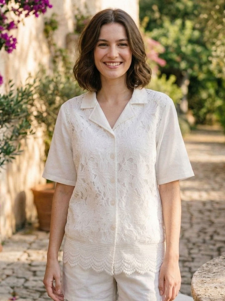 Perka daisy cotton top
