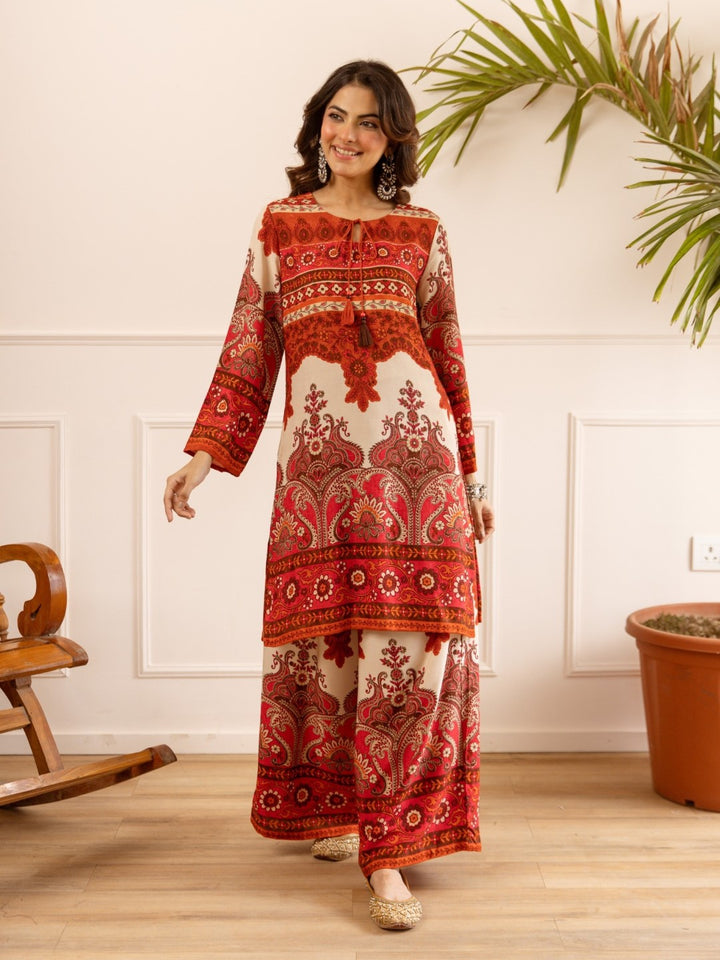 Karen fire cotton co-ord set