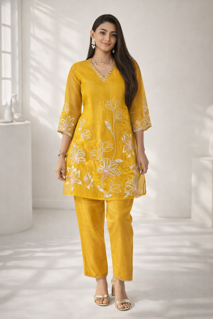 Anumeha Maze full work co-ord set