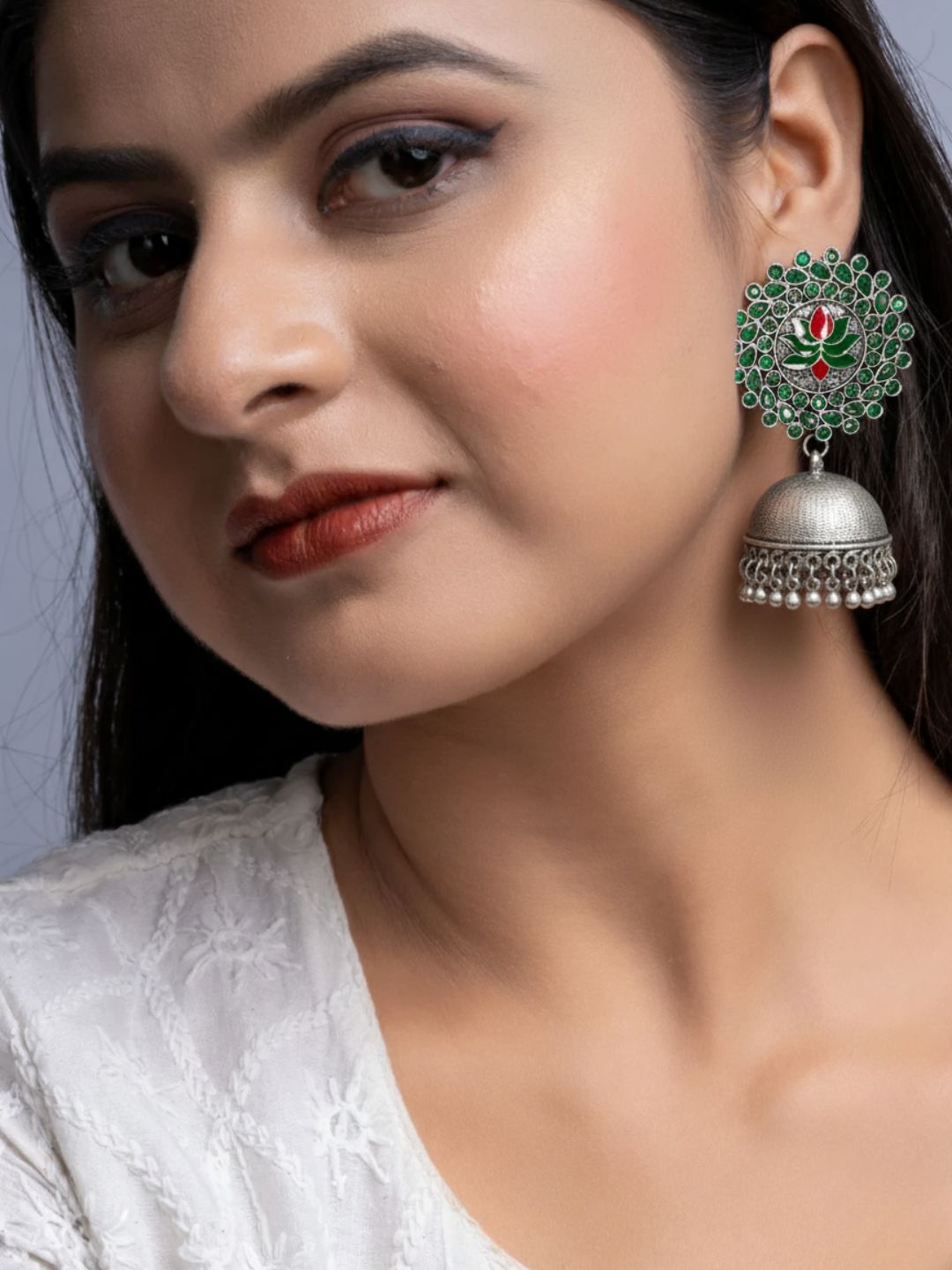 Antara Oxidised Earrings