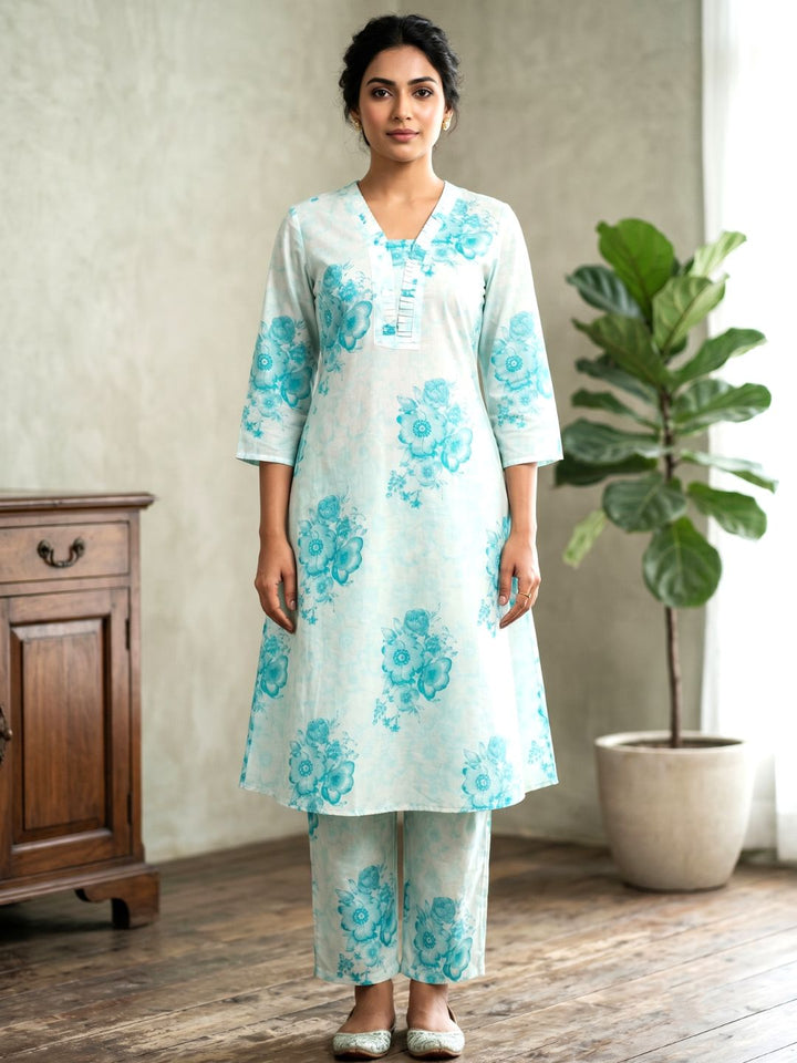 Vanya Turq Cotton Co-ord Set