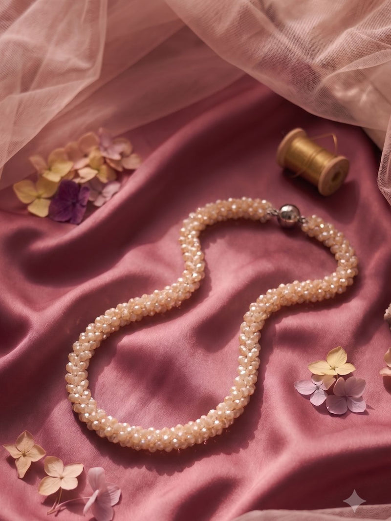 Noor Ivory Crystal Necklace