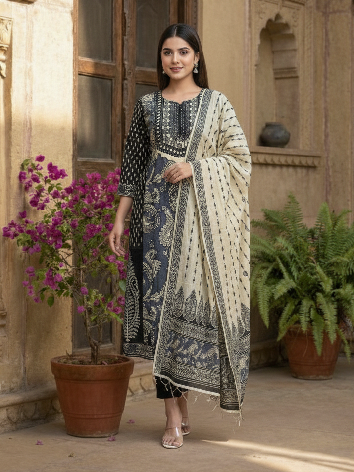 Reet Swish Printed Suit Set