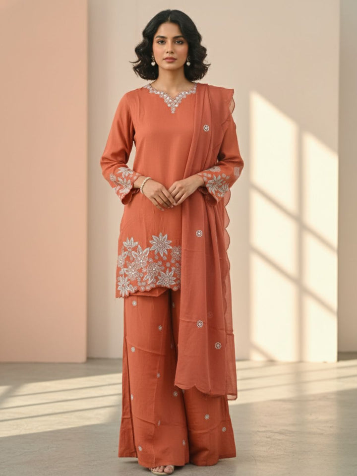 Gaurisha Yam Work Suit Set