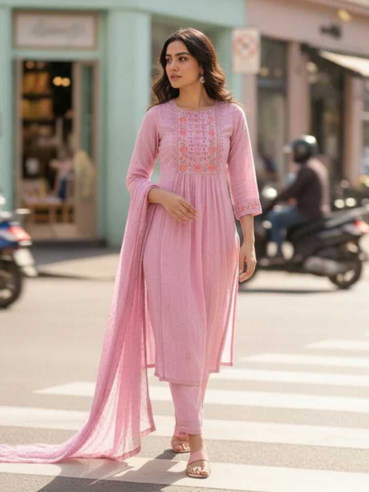 Kabila Flamingo Suit Set