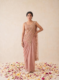 Alpa Gajri  Work Ready To Wear Drape Saree