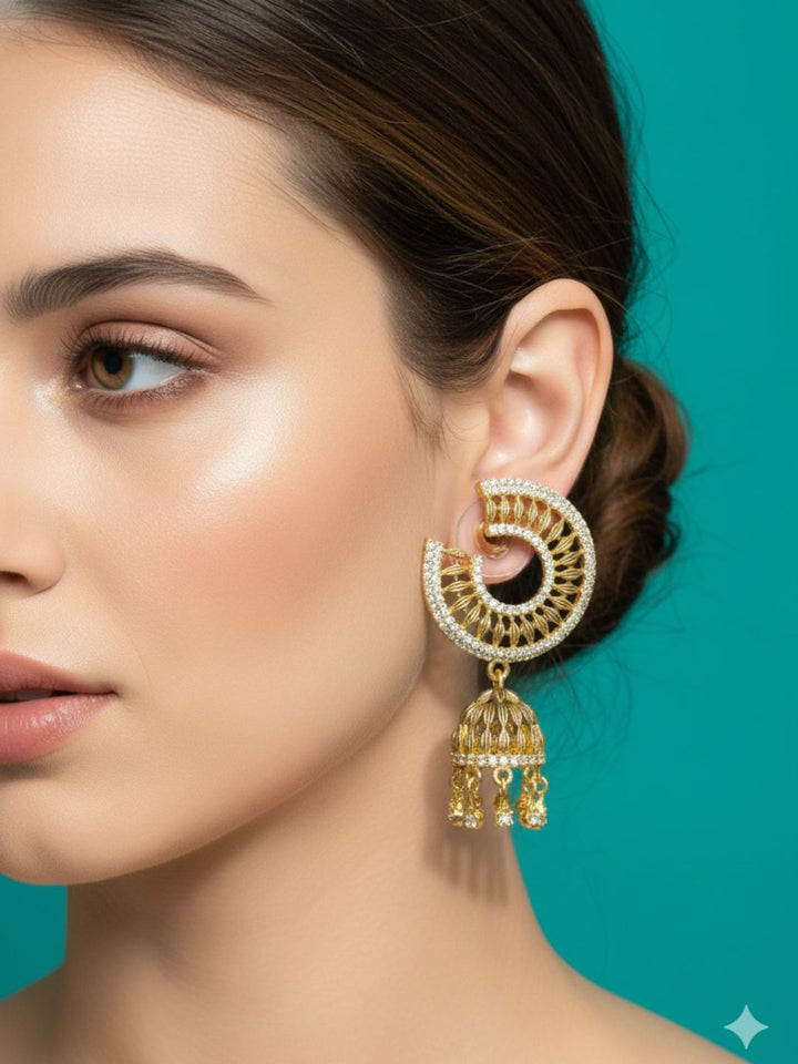 Antara Oxidised Earrings