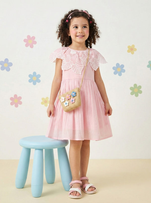 Joy Softpink Cotton Dress