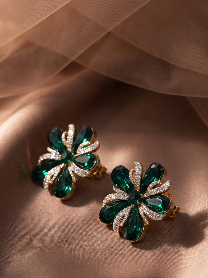 Monstera Radiant Luxe Earrings