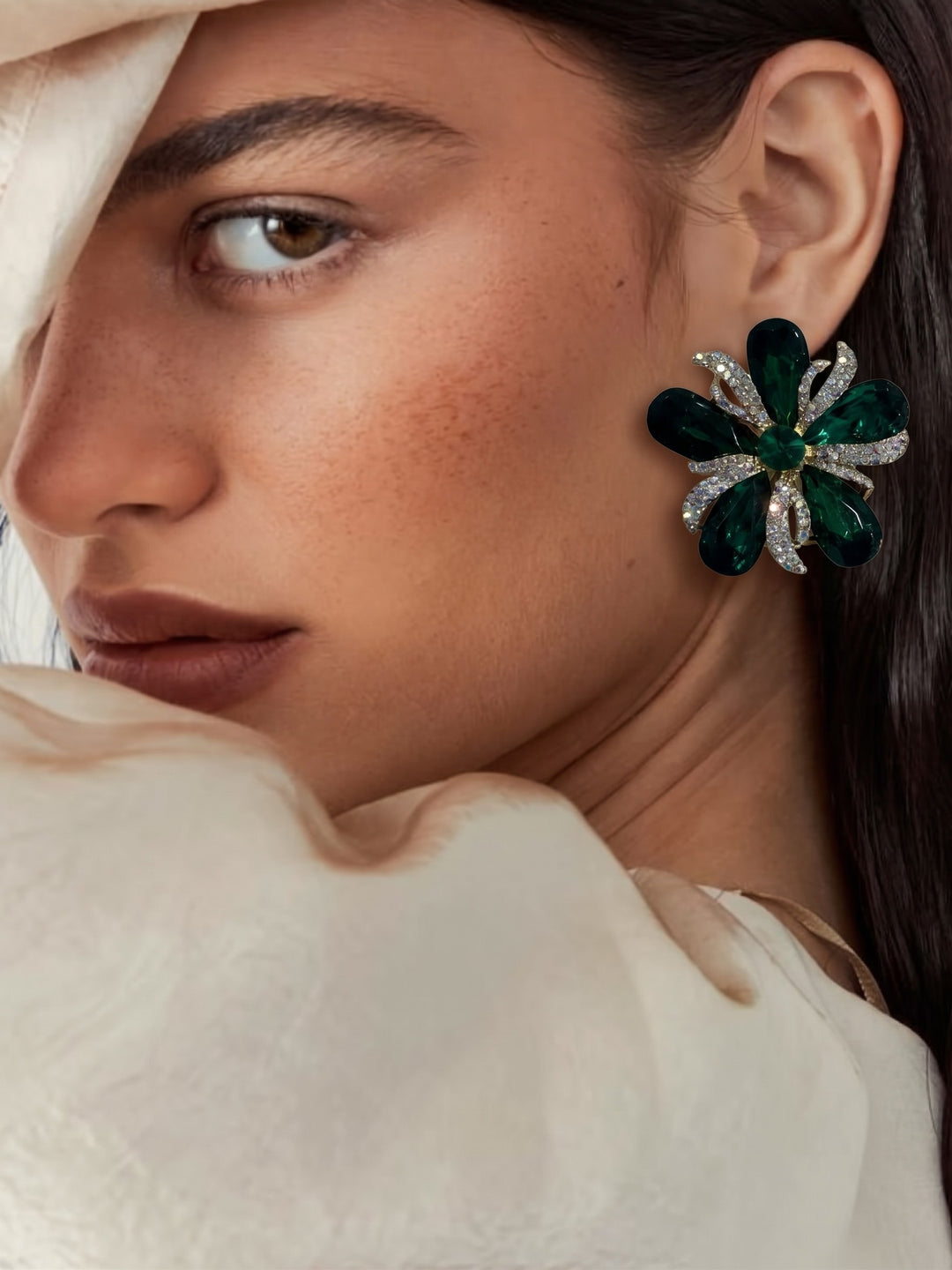Monstera Radiant Luxe Earrings