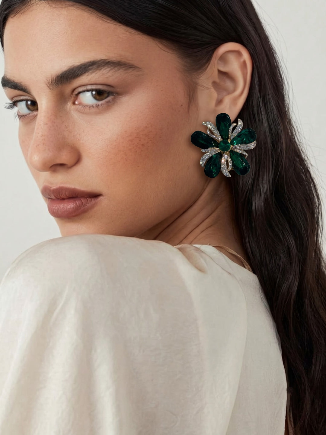 Monstera Radiant Luxe Earrings