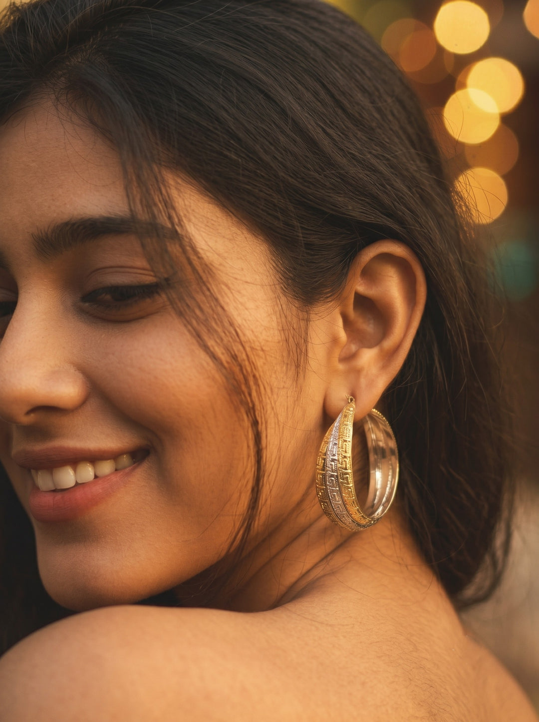 Monstera Celestial Earrings