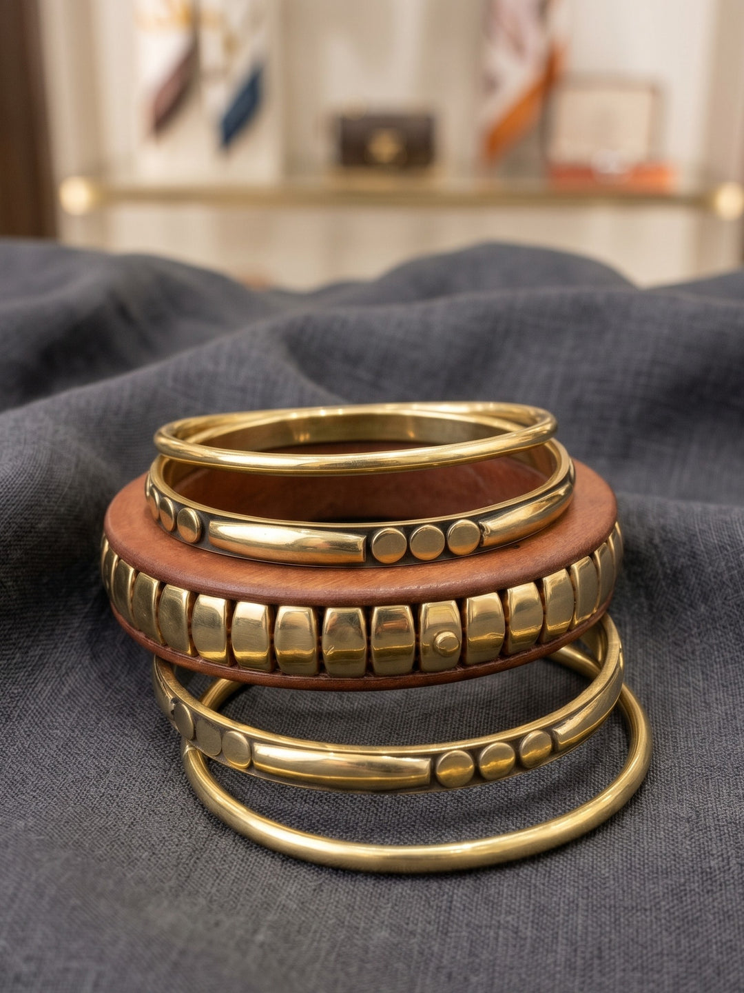 Golden Heritage Bangle Set