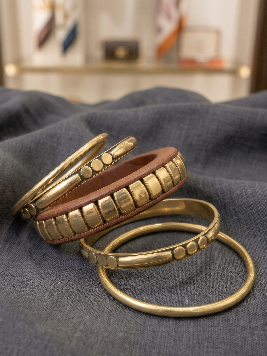 Golden Heritage Bangle Set