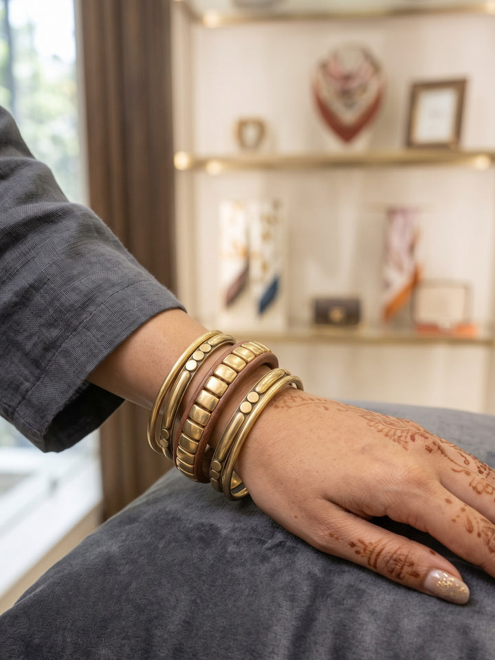 Golden Heritage Bangle Set