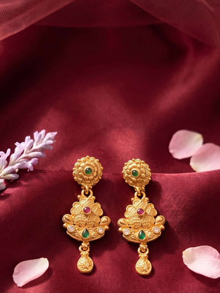 Mahalakshmi Mayura Nakshi Haram Necklace Set